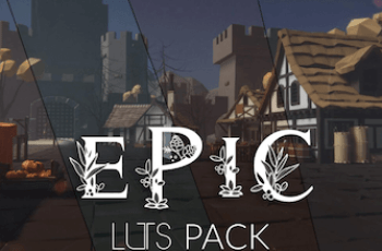 100 Epic Unity LUTs Pack – Free Download