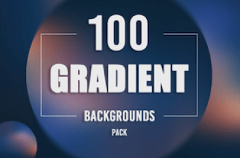 100 Gradient Backgrounds – Free Download