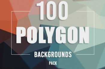 100 Polygon Backgrounds – Free Download