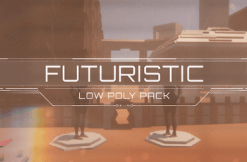 Futuristic Low Poly Pack – Free Download