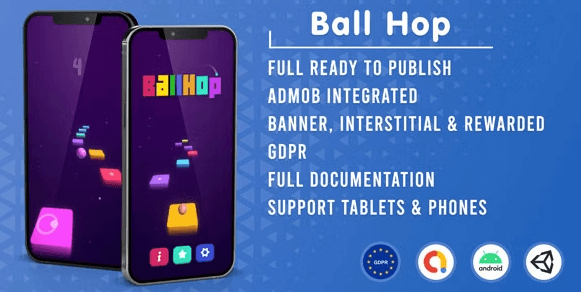 Ball Hop (Unity Game + Admob + GDPR) - Free Download | Dev Asset Collection