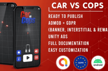 CAR VS COPS 3D | Admob + GDPR | Unity Ads – Free Download