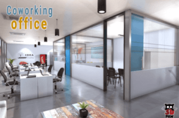 Coworking office – Free Download