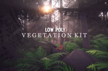 Low Poly Vegetation Kit – Free Download