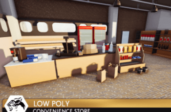 Convenience Store (Low Poly) – Free Download