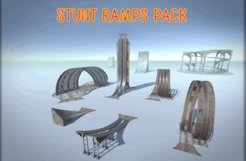 Stunt Race Track Ramp Pack – Free Download