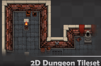 2D Dungeon Tileset – Free Download