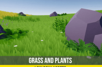 Cartoon Grass and Plants – Free Download