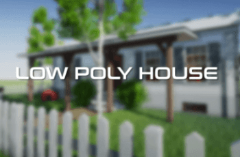 Low Poly House #1 – Free Download