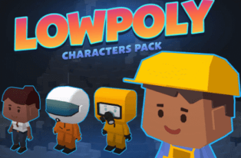 Low-poly characters pack – Free Download