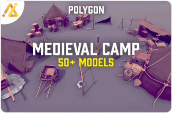 POLY – Medieval Camp – Free Download