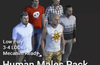 Human Males Pack – Free Download
