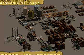 Polygon City Pack – Environment and Interior – Free Download