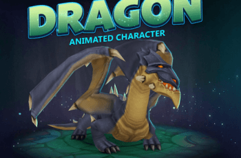 Dragon animated character – Free Download
