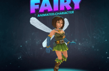 Fairy animated character – Free Download