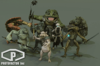 HEROIC FANTASY WERE-CREATURES PACK – Free Download