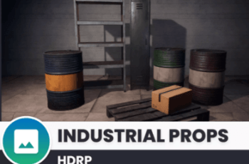 Industrial Props Pack Vol. 1 (HDRP) – Free Download