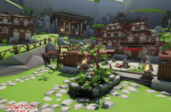 Lowpoly Style Asia Environment – Free Download