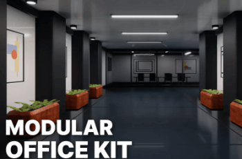 Modular Office Kit – Environment (HDRP) – Free Download