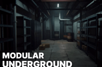 Modular Underground – Horror FPS Environment (HDRP) – Free Download