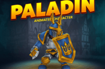 Paladin animated character – Free Download