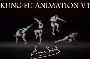 Combat animations – Kung fu V1 – Free Download