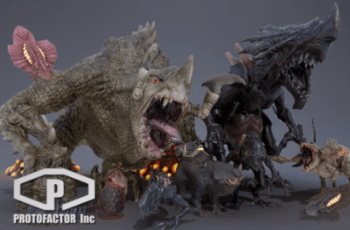 SCI FI CREATURES PACK Vol 1 – Free Download