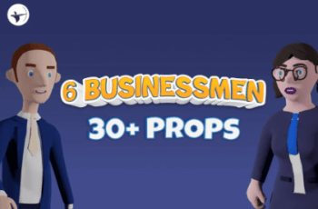 Businessmen Pack with Props – Free Download