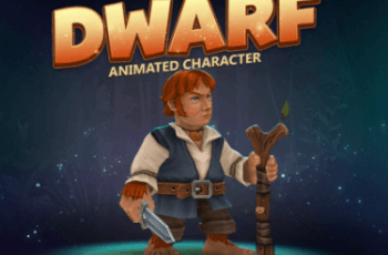 Dwarf animated character – Free Download