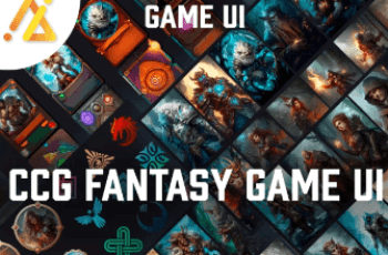 GameUI – CCG Fantasy Game UI – Free Download