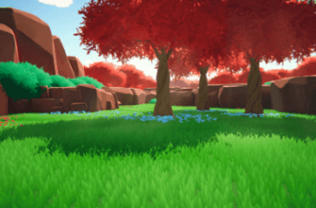 Green Meadows – Stylized Environment URP – Free Download