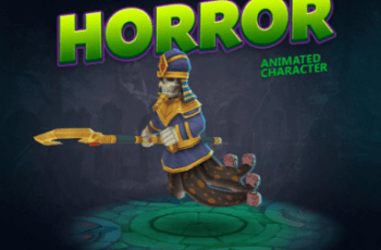 Horror animated character – Free Download