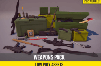 Low Poly FPS Weapons Pack – Free Download