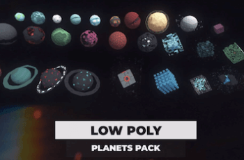 Low Poly Planets Pack – Free Download