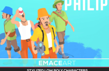 PHILIPP | Stylized modular low poly character – Free Download