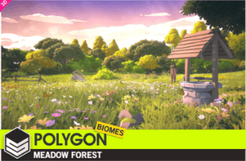 POLYGON Meadow Forest – Nature Biomes – Low Poly 3D Art by Synty – Free Download