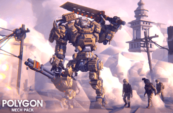 POLYGON – Mech Pack – Low Poly 3D Art by Synty – Free Download