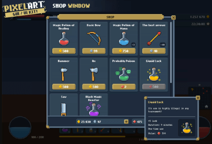 Pixel Art GUI / UI Kit - over 400 PNG + 151 icons! - Free Download ...