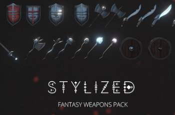Stylized Medieval Fantasy Weapons Pack – Free Download