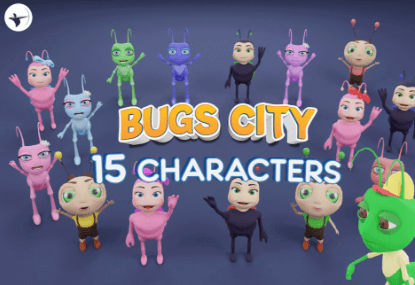 15 Insects Fully Rigged with Toon Shader - Free Download | Dev Asset ...