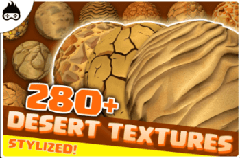 280+ Stylized Desert & Beach Textures – Sand, Cracked Sand, Water & More – Free Download