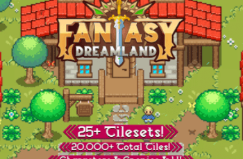 2D TopDown Tilesets Fantasy Dreamland – Free Download