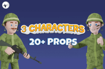 Military Pack with Toon Shader – Free Download