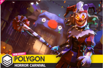POLYGON Horror Carnival – Low Poly 3D Art by Synty – Free Download