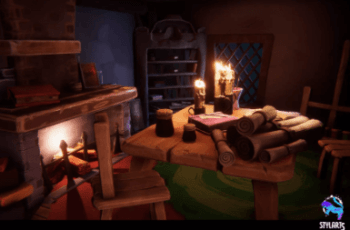 Stylized Wizard Room – Free Download
