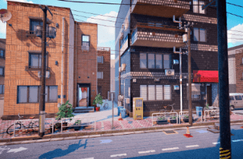 Japanese Street – Free Download