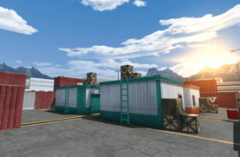Mobile FPS Game Environment & Assets, ice world map – Free Download