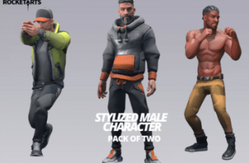 Stylized Modular Character (Male) – Free Download