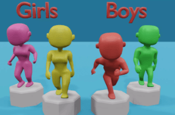 Hyper-Casual Characters | Boy and Girl Characters – Free Download