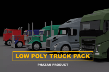 Low Poly Truck Pack – Free Download